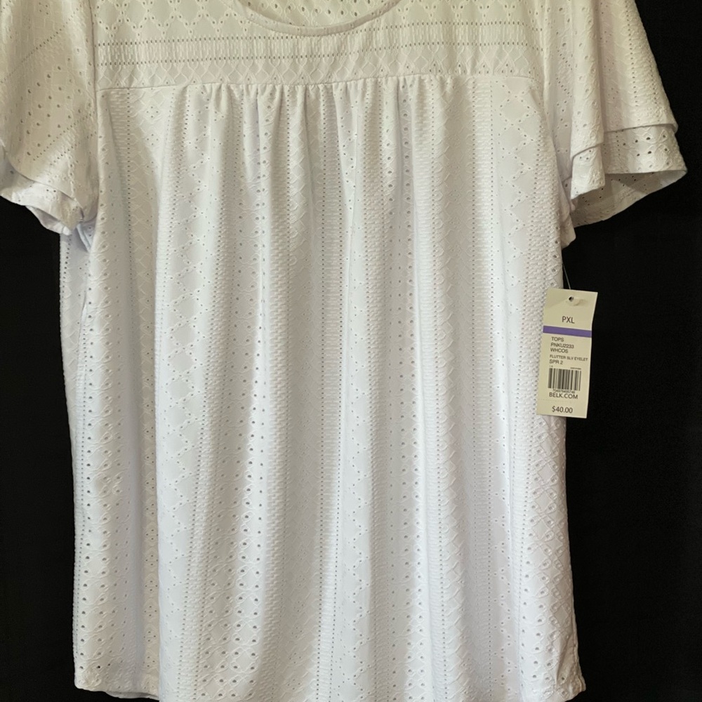 Kim Rogers pxl blouse NwT